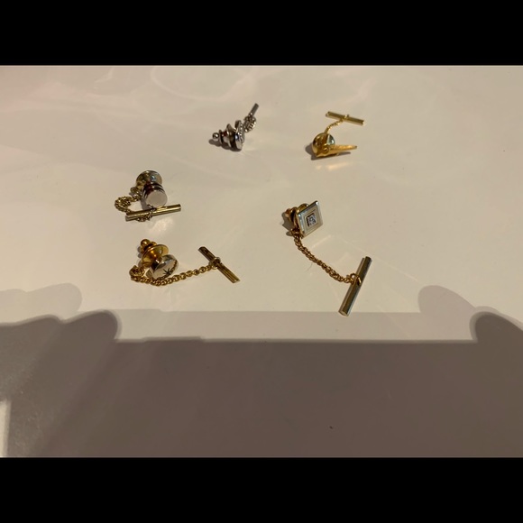 Five tie clips. - Picture 2 of 3